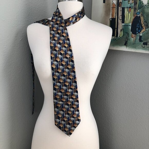 Vintage Jimmy V Jerry Rice Collection Silk Necktie - Picture 1 of 6